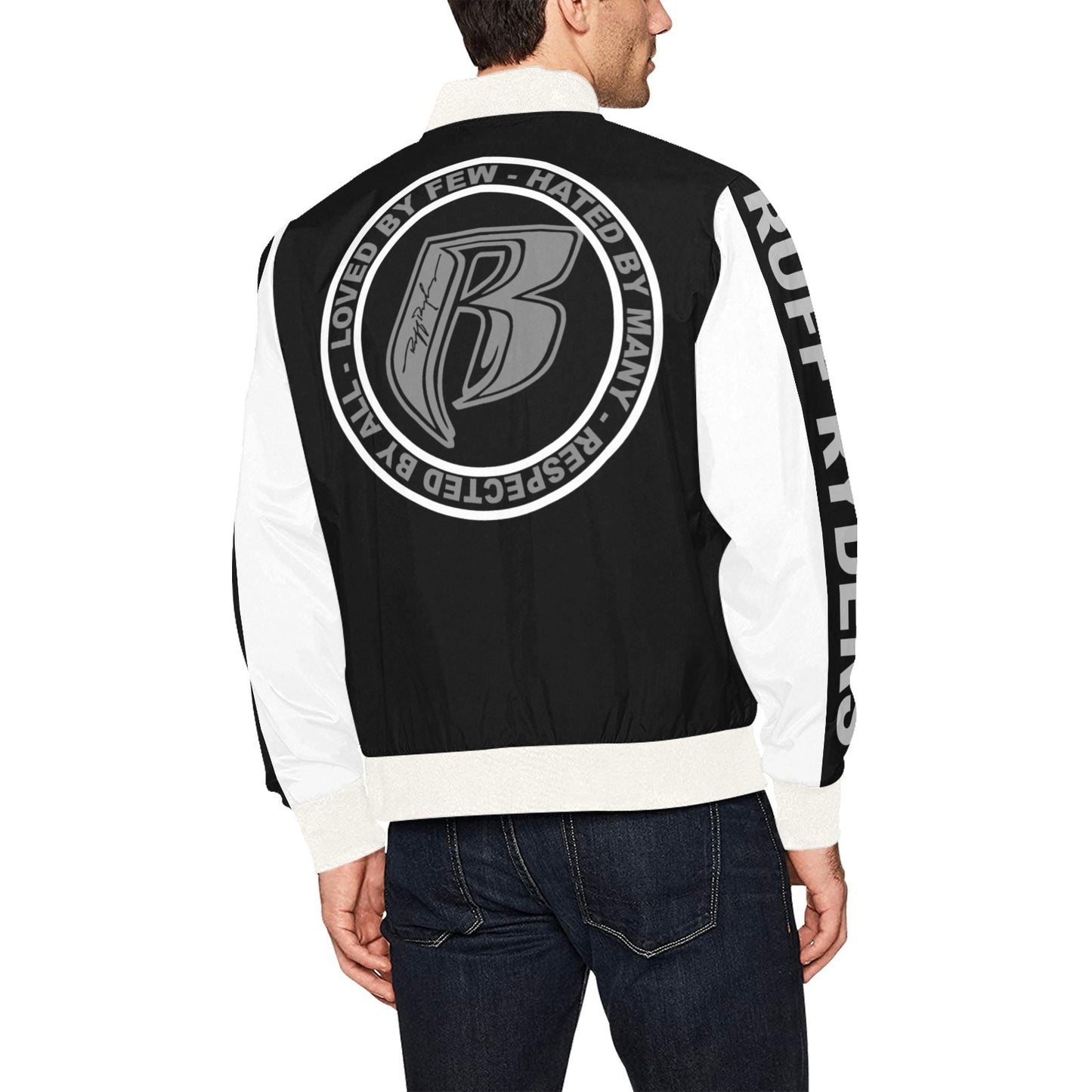 RR Bomber Jacket Blk/Wht