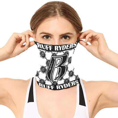 RR Gucci Inspired Multifunctional Bandana Blk/Wht