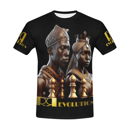 R Evolution Checkmate King and Queen 2 - Unisex Tee