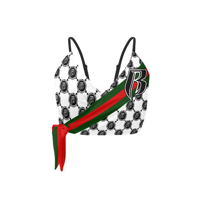 RR Gucci Inspired Halter Blk/Wht