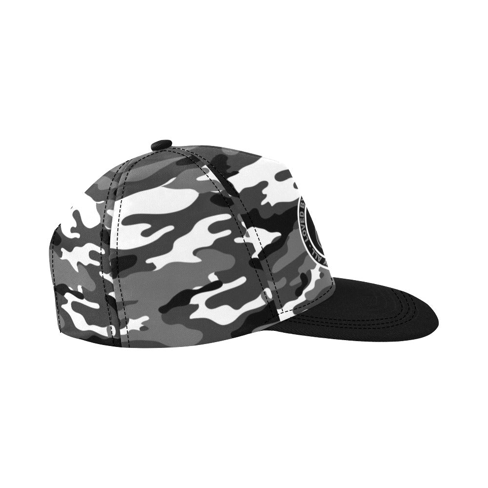 RR Snapback Hat Camo/Blk