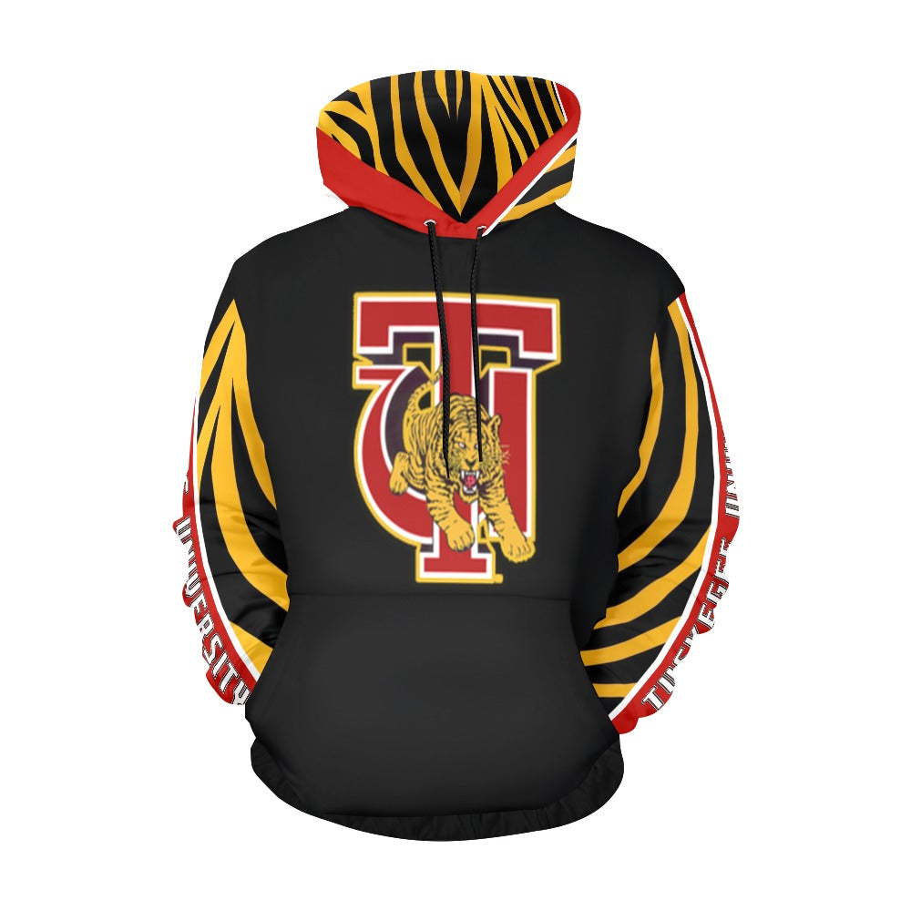 Tuskegee Tiger Striped Hoodie