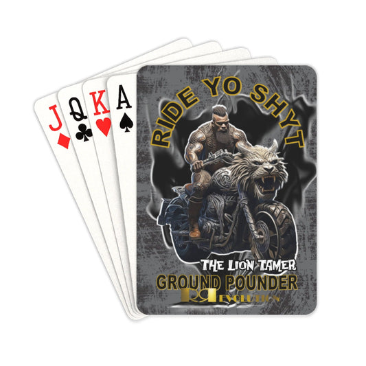 RYS Ground Pounder Playing Cards -  18 Different Personalities - Collect them ALL!