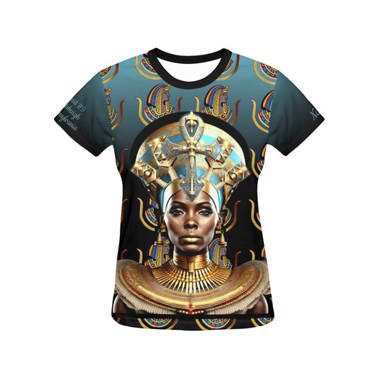 Nubian Queen Womens Tee (Add your name)