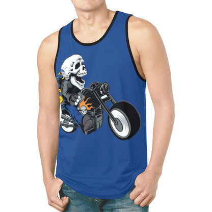 Thrill Rydas Mens Tank Blue