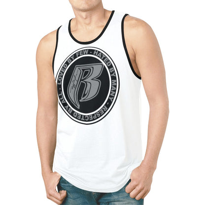 RR Men's Tank White