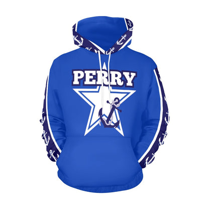 Perry High School Hoodie 1 All Over Print Hoodie for Men (USA Size) (Model H13)