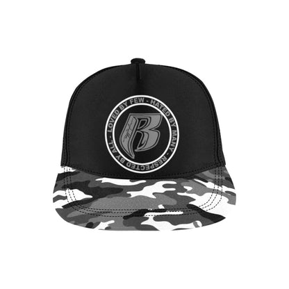 RR Snapback Hat Blk/Camo