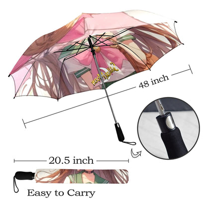 Sailor Jupiter Semi-Automatic Foldable Umbrella