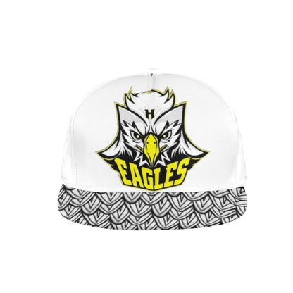 HYA Eagles Snapback Hat Ealge Wings Wht