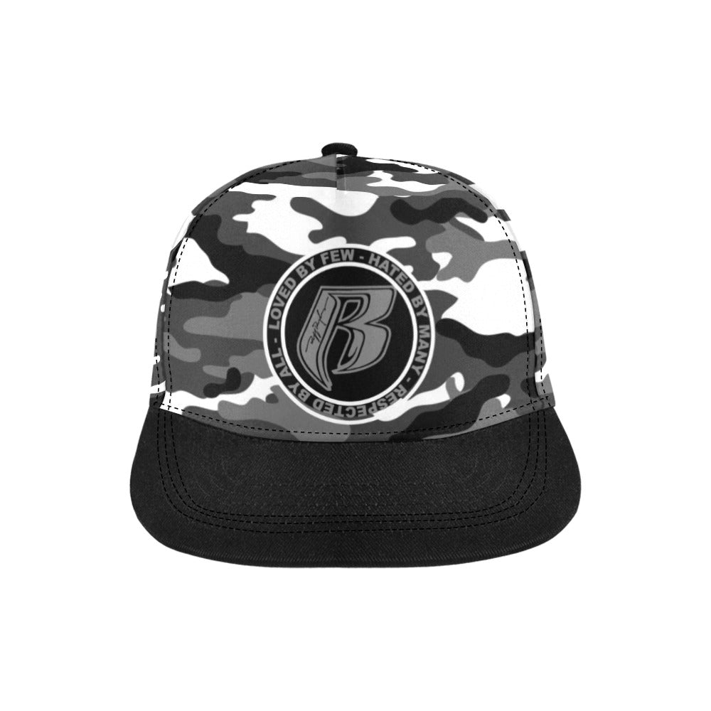 RR Snapback Hat Camo/Blk