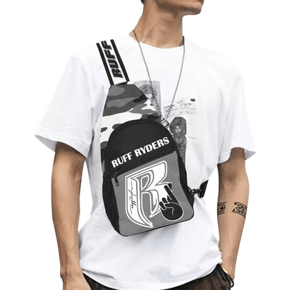 RR Crossbody Bag Blk/Wht/Gry