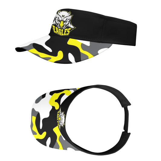 HYA Eagles Sports Visor Camo Blk