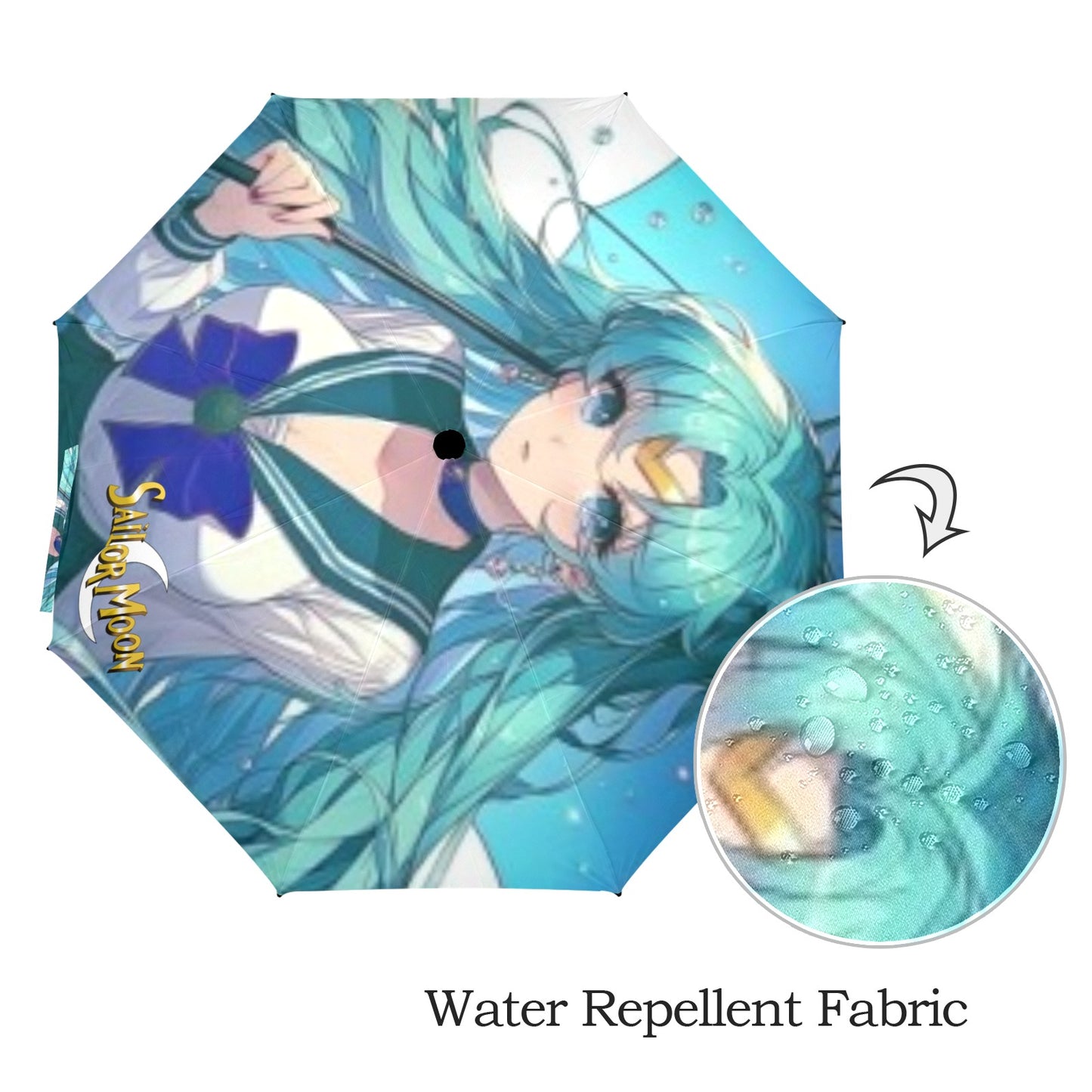 Sailor Neptune Semi-Automatic Foldable Umbrella