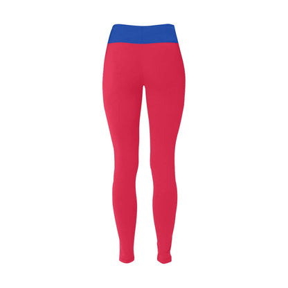 Buffalo Leggings Red