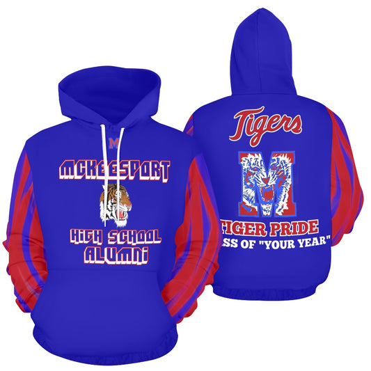 McKeesport High School Alumni Customizable Hoodie - Add your graduation year.