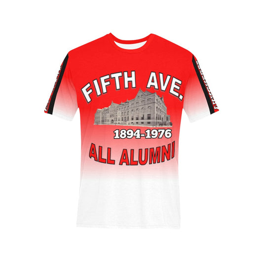 Fifth Avenue High School All Alumni Customizable T-Shirt -Add your graduation year.