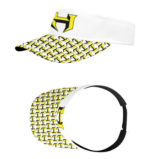 HYA Eagles Sports Visor H Print Wht