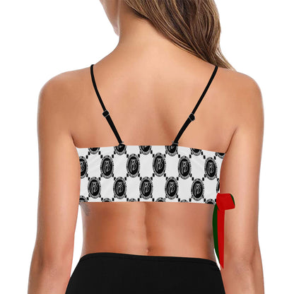 RR Gucci Inspired Halter Blk/Wht