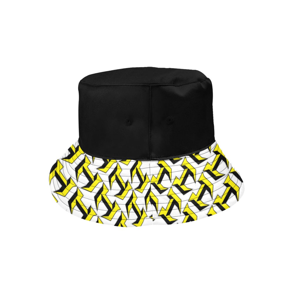 HYA Eagles Bucket Hat H Print Blk