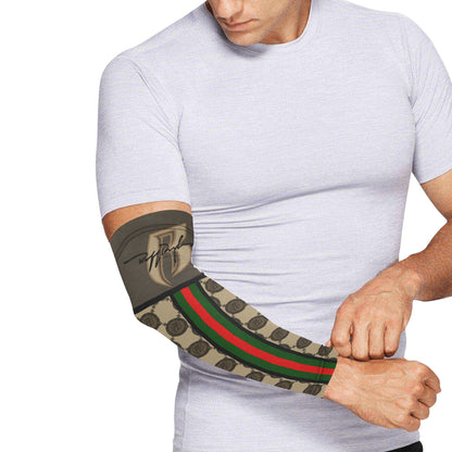 RR Gucci Inspired Arm Sleeves Brwn