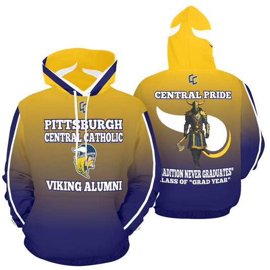 Pgh Central Catholic Customizable Hoodie - Add your graduation year.