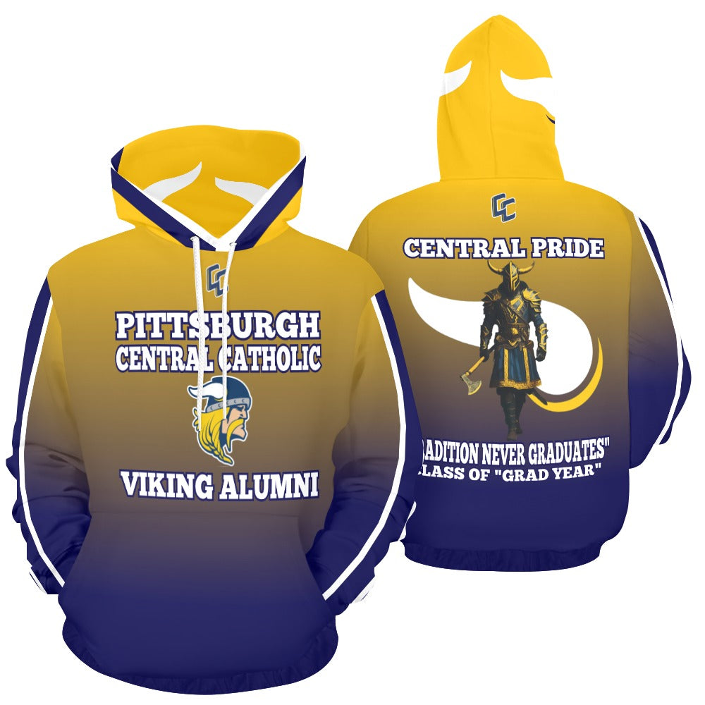 Pgh Central Catholic Customizable Hoodie - Add your graduation year.