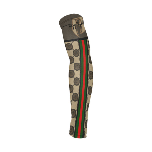 RR Gucci Inspired Arm Sleeves Brwn