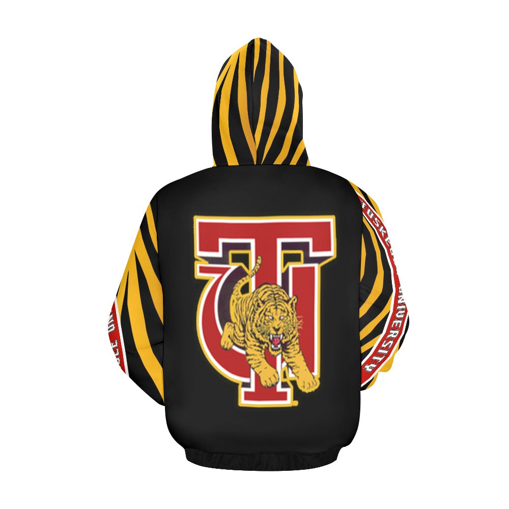 Tuskegee Tiger Striped Hoodie