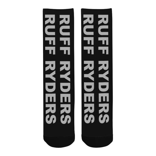 RR Socks Blk/Gry RR