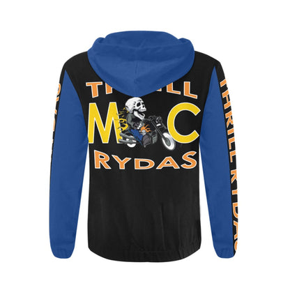 Thrill Rydas Zippered Hoodie Blk/Blu