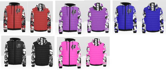 RR Lightweight Hooded Quilted Bomber - 5 Colors