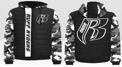 RR CUSTOM NAME Lightweight Quilted Hooded Bomber - 5 Colors