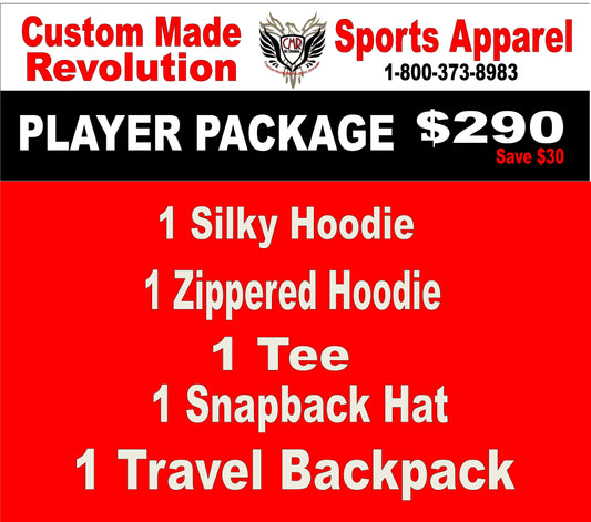 Rockets Player's Package - Adult and Youth Sizes Available