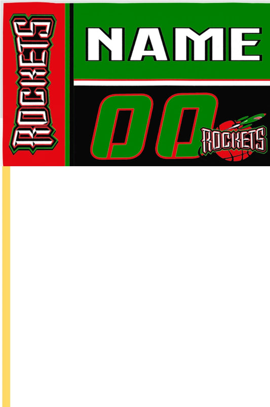 Rockets Support Flag (Add player name and number)