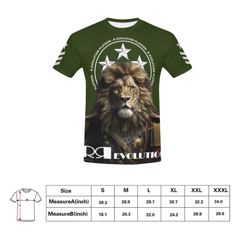 R Evolution Platoon Lion - Unisex Tee