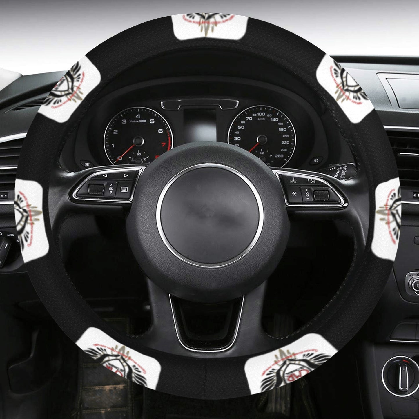 Car/Truck Steering Wheel Cover with Anti-Slip Insert