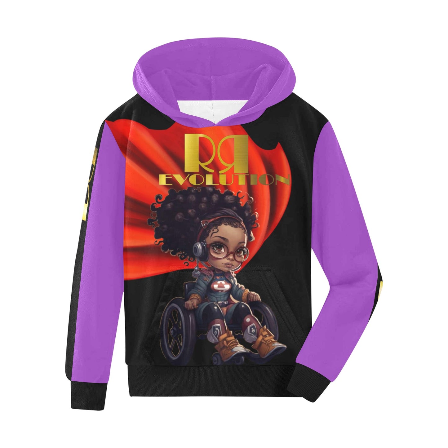 R Evolution Rolling Princess Pull-Over Hoodie