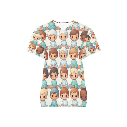 Ladies Scrub Top - Children 3