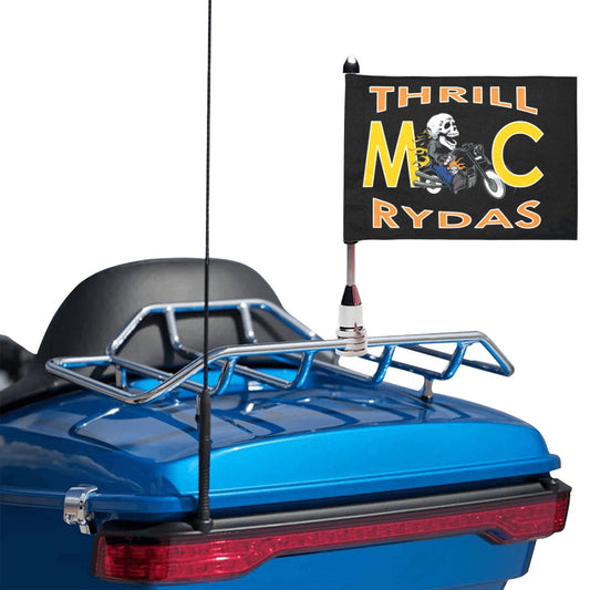 THRILL RYDAS Motorcycle Flag (Twin Sides)