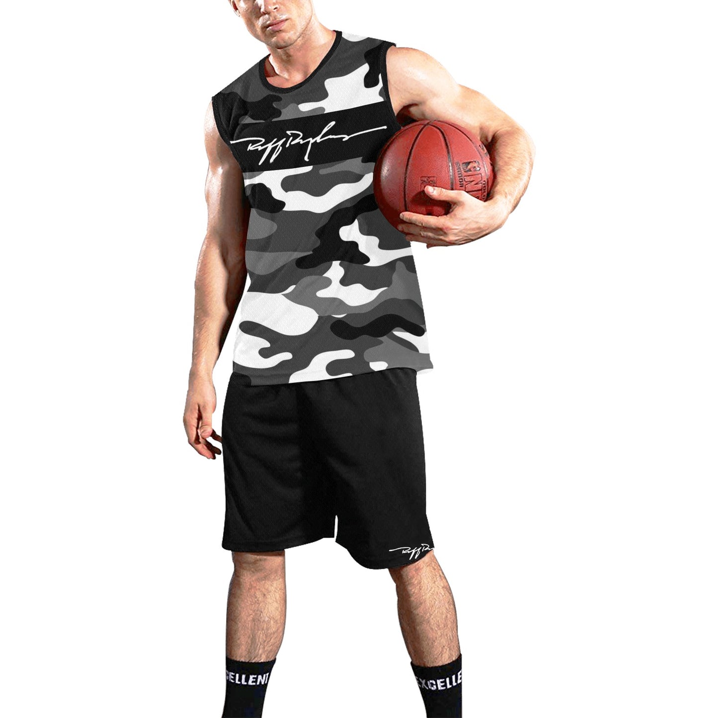 RR Basketball Uniform Blk/Camo