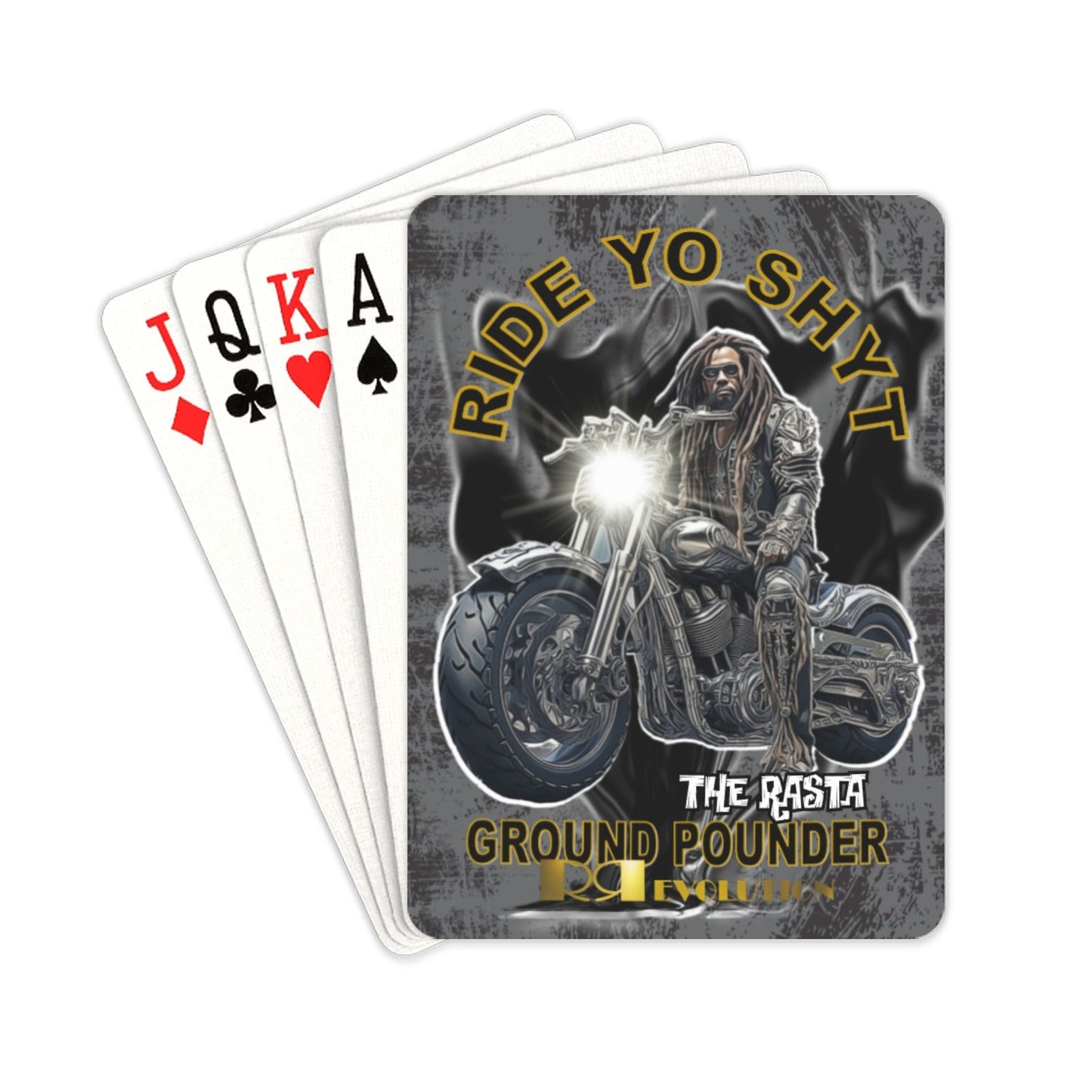 RYS Ground Pounder Playing Cards -  18 Different Personalities - Collect them ALL!