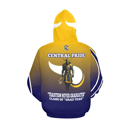 Pgh Central Catholic Customizable Hoodie - Add your graduation year.