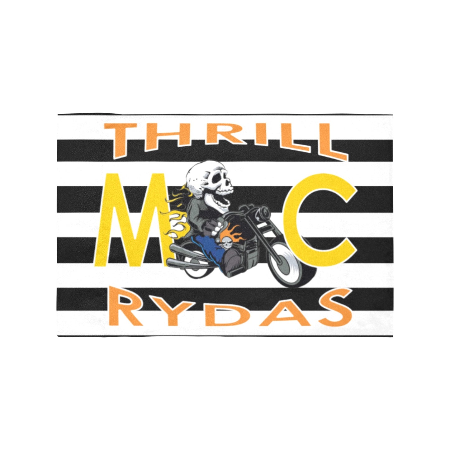 THRILL RYDAS Motorcycle Flag 2 (Twin Sides)