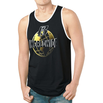 RR Worldwide Tank Top for Men - Matching joggers and jacket sold separately.