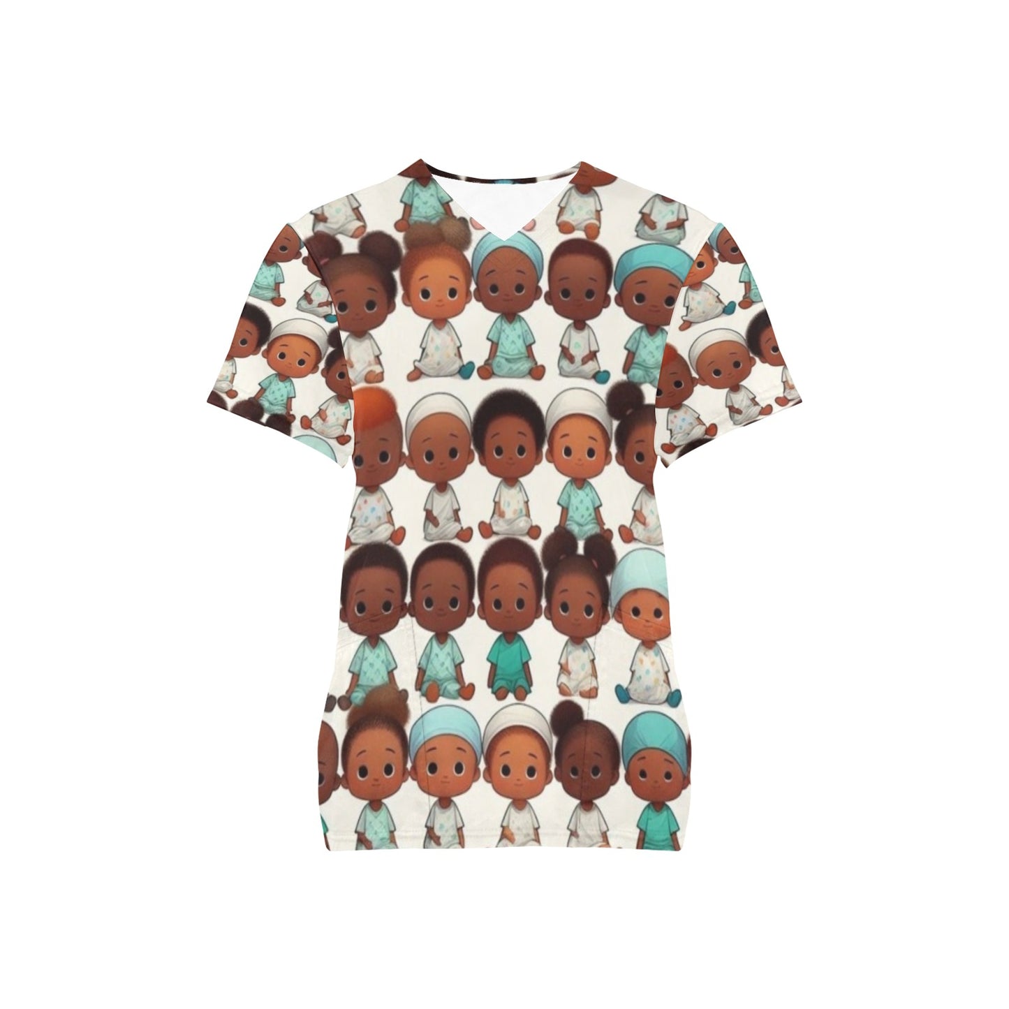 Ladies Scrub Top - Children