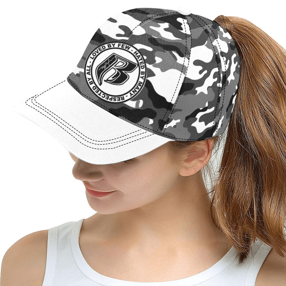 RR Snapback Hat Camo/Wht