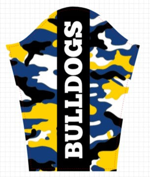 Bulldog Alumni Customizable Unisex Bomber Jacket - Camo