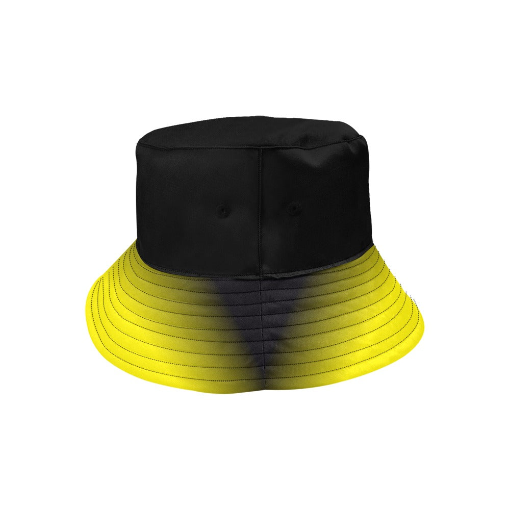 HYA Eagles Bucket Hat Blk/Ylw Gradient