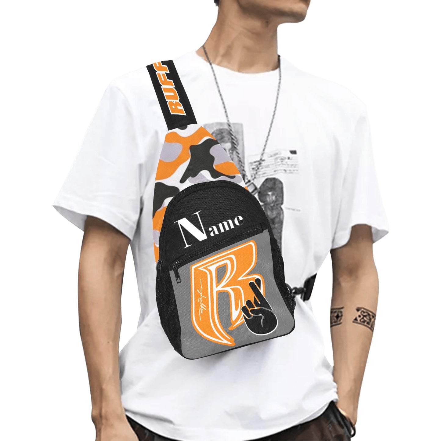 RR Custom Name CAMO Crossbody Bags - 6 Colors. To Create Your Own Contact Us